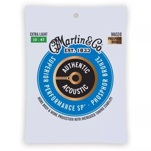 Martin MA530 Extra Light (10-47) AA Foszfor Bronz 92/8 húrok akusztikus gitárhoz