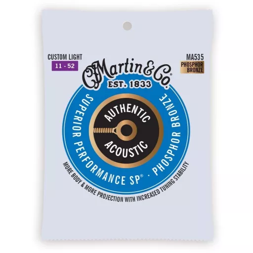 Martin MA535 Custom Light (11-52) AA Phosphore Bronze 92/8 akusztikus gitárhúrok