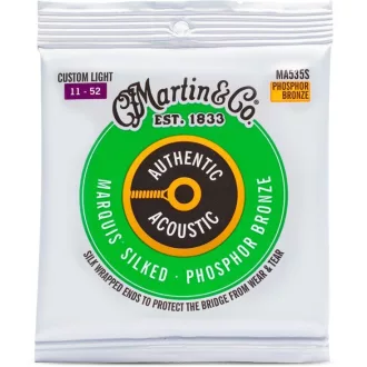   Martin MA535S Custom Light (11-52) AA Silked Phosphore Bronze 92/8 húrok akusztikus gitárhoz