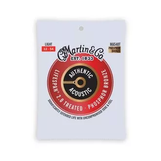   Martin MA540T Light (12-54) AA Kezelt Foszfor Bronz 92/8 húrok akusztikus gitárhoz