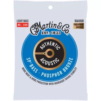   Martin MA4800 Light (45-100) AA Foszfor Bronz 92/8 húrok akusztikus basszusgitárhoz