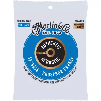   Martin MA4850 Medium (45-105) AA Phosphore Bronze 92/8 húrok akusztikus basszusgitárhoz