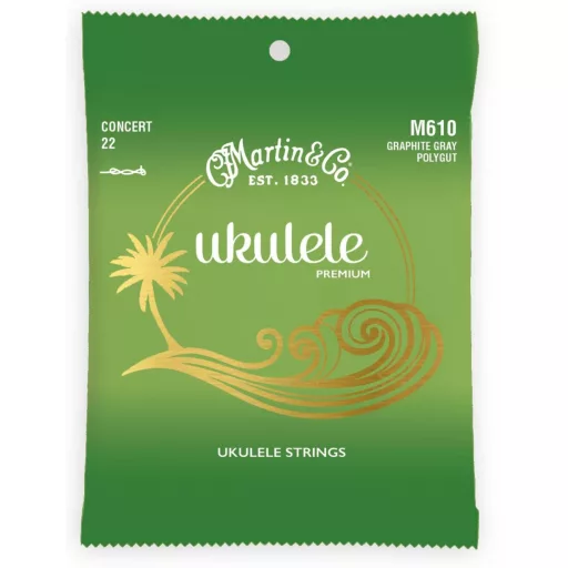 Martin M610 Ukulele Concert Premium (23-34) Polygut húrok ukuleléhez