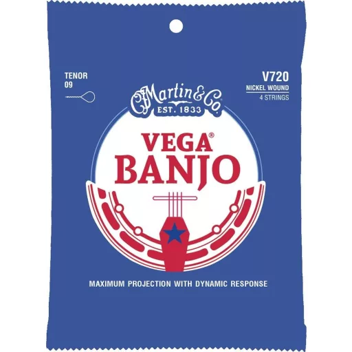 Martin V720 Vega Banjo Tenor (09-30) húrok négyhúros bendzsóhoz