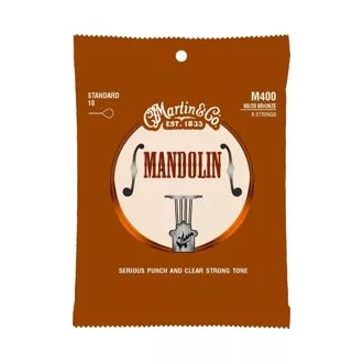 Martin M400 Mandolin Light (10-34) Bronze mandolin húrok