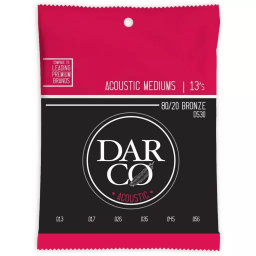 Darco D530 Medium (13-56) Bronze 80/20 akusztikus gitár húrok