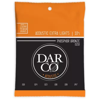   Darco D210 Extra Light (10-47) Foszfor Bronz 92/8 akusztikus gitár húrok