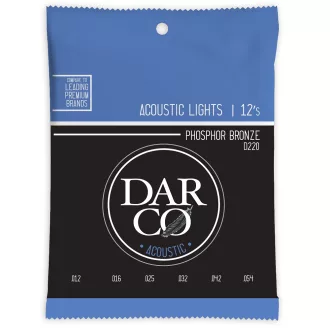   Darco D220 Light (12-54) Phosphor Bronze 92/8 húrok akusztikus gitárhoz