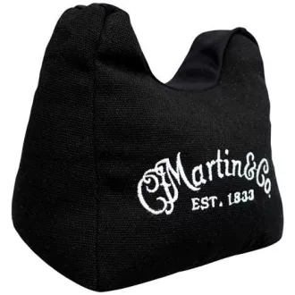   Martin *DISC* Guitar Neck Holder w/WhiteLogo Black nyaktámasz