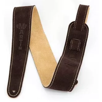 Martin *DISC* Strap Suede Brown gitár heveder