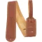 Martin Strap Ball Leather/Suede Brown gitár heveder