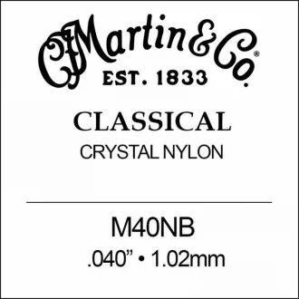   Martin M40NB G3 (.040) Klasszikus Nylon Ball-End egyéni klasszikus húrok