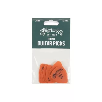 Martin Pick Pack351 Delrin 60mm ORANGE gitár pengetők