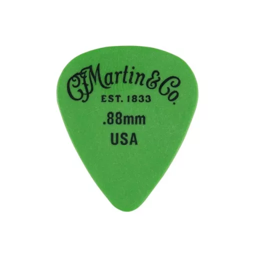 Martin Pick Pack351 Delrin 88mm GREEN gitárpengetők