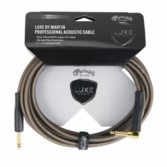   Martin Cable Luxe Strait/Deg 18ft 5,5m egyenes/törött gitárkábel