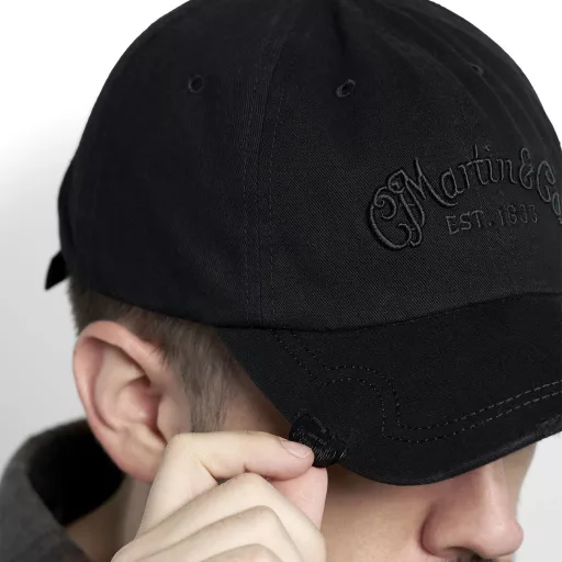 Martin Hat BallCap PickHat Fekete w/Fekete Logó sapka