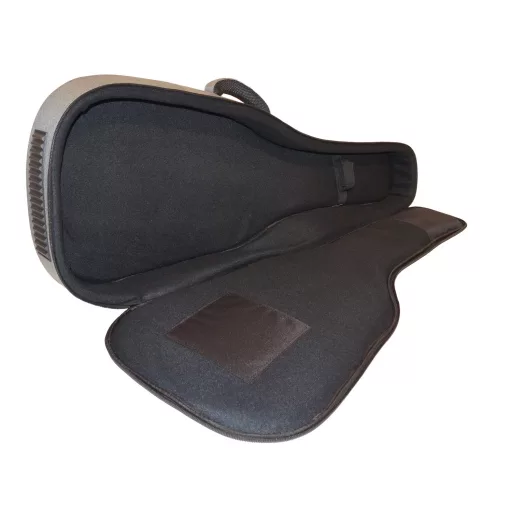 ML Gigbag akusztikus gitárhoz Deluxe, szín: szürke