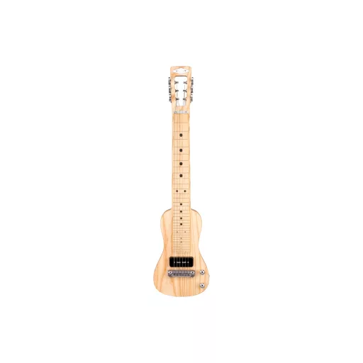 SX Lap Steel Gitár állvánnyal & táskával, Natural Finish