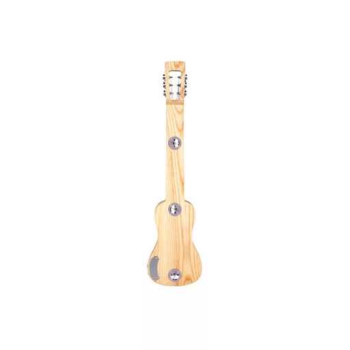 SX Lap Steel Gitár állvánnyal & táskával, Natural Finish