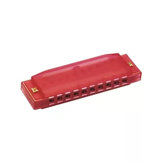 HOHNER TRANSLUCENT Red Kids szájharmonika