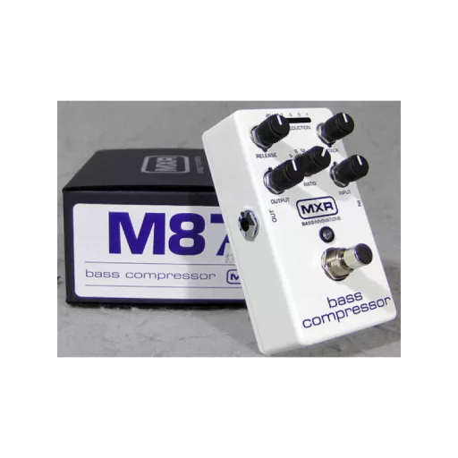 MXR M87 Bass Kompresszor Basszusgitár Effekt Pedál