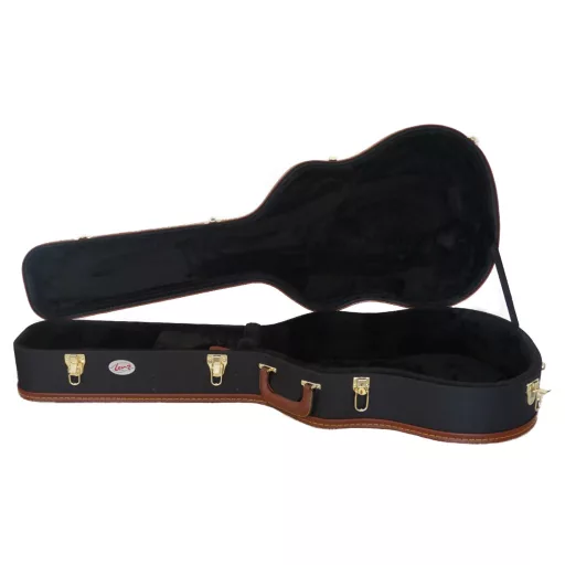 MUSIK LENZ Tok nyugati gitárhoz, DeLuxe, szín: fekete