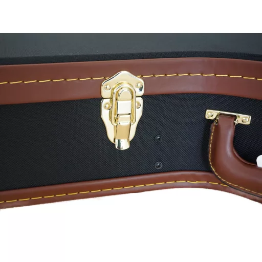 MUSIK LENZ Tok nyugati gitárhoz, DeLuxe, szín: fekete