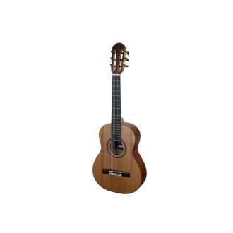   MERIDA klasszikus gitár 7/8 méret, tömör cédrus fedlap, szatén finish