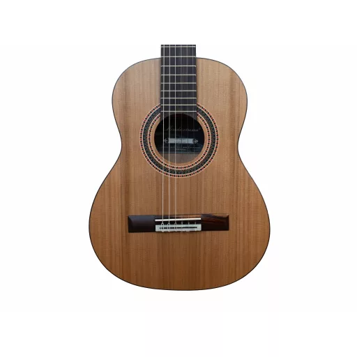 MERIDA klasszikus gitár 7/8 méret, tömör cédrus fedlap, szatén finish