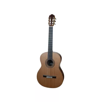   MERIDA klasszikus gitár 4/4-es méret, tömör cédrus fedlap, selyem matt felület