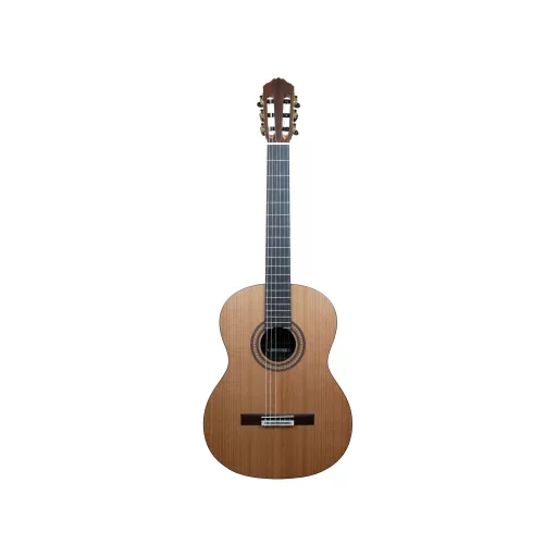 MERIDA klasszikus gitár 4/4-es méret, tömör cédrus fedlap, selyem matt felület