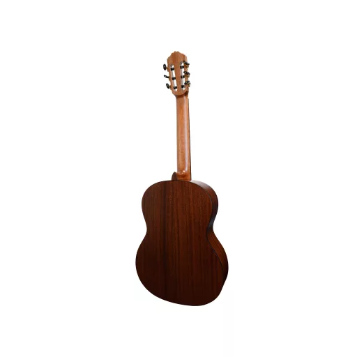 MERIDA klasszikus gitár 4/4 méret, tömör cédrus fedlap, szatén felület, Armrest-tel