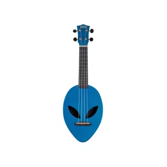   MAHALO Alien Szoprán Ukulele, Metál Kék tok【ládával】
