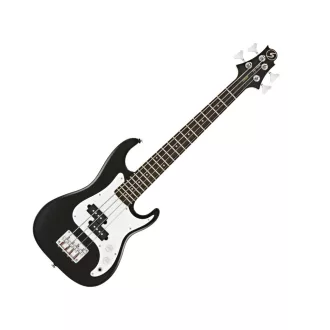 GREG BENNETT Mini E-Bass, Fekete