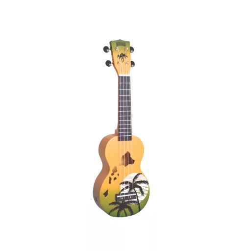 MAHALO Hawaii Szoprán Ukulele-készlet, amely 4 ukulelét tartalmaz