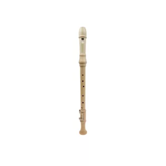   MEINEL Blockflöte, C-tenor, natúr juharfa, barokk ujjrendezés, mesterhangszer, 3 részes, billentyűvel