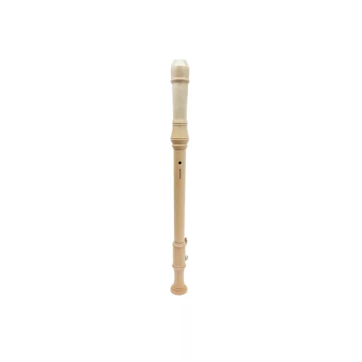 MEINEL Blockflöte, C-tenor, natúr juharfa, barokk ujjrendezés, mesterhangszer, 3 részes, billentyűvel