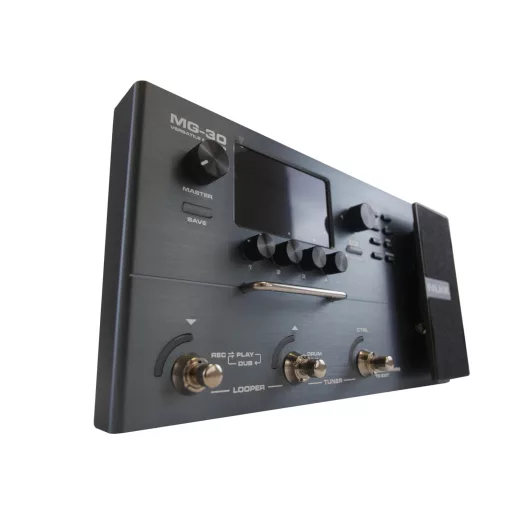 NUX Multi-effekt pedál elektromos gitárhoz, 4" LCD színes kijelző
