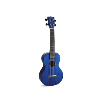 MAHALO Hano Concert Ukulele, Áttetsző kék tokkal