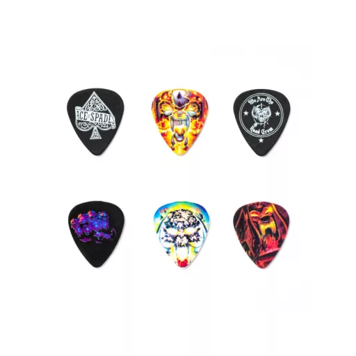 DUNLOP PENGETŐK MHPT03 MOTÖRHEAD ALBUM MŰVÉSZET 0.73 (6) Pengető Csomag