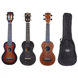 MAHALO Java Ukulele-Set MJ1, amely 2 ukuleléből áll