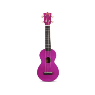   MAHALO Kahiko Plus Szoprán Ukulele Balkezes, Átlátszó Lila táskával