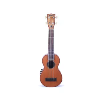   MAHALO Szoprán Ukulele, Masters Sorozat, Teljesen tömörfa Elektromos Akusztikus, tokkal