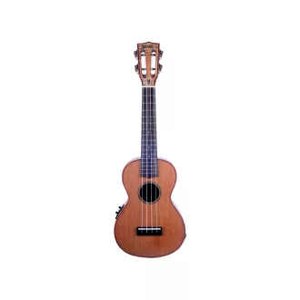   MAHALO Konzert Ukulele, Masters sorozat, teljesen tömörfa elektromos akusztikus, tokkal