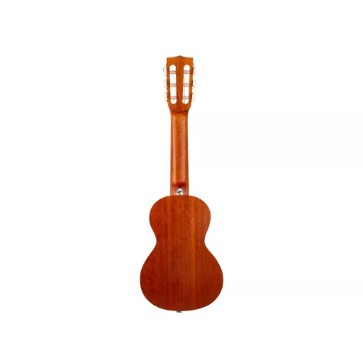 MAHALO Pearl Series Guitarlele, tömör lucfenyő fedőlap, gyöngyház betétek, beleértve a hordtáska