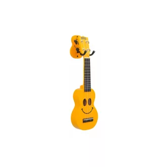 MAHALO Smiley Face Ukulele Fali Tartó