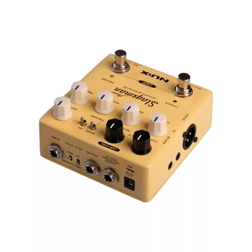 NUX Stageman Floor Acoustic Preamp/DI lábkapcsoló