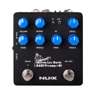   NUX NBP-5 MELVIN LEE DAVIS Basszusgitár előerősítő + DI Basszusgitár effekt pedál