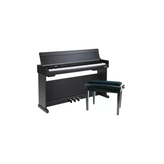 NUX NCK-330BLK fekete digitális zongora székkel