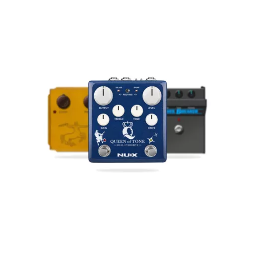 NUX NDO-6 QUEEN OF TONE Dupla Overdrive Gitár Effekt Pedál